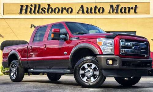 2015 Ford F350sd King Ranch*Diesel*4x4*Clean Carfax*New tires* -... for sale in TAMPA, FL