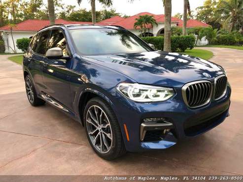 2020 BMW X3 M40i with only 5,626 miles! Phytonic Blue Metallic ove -... for sale in Naples, FL