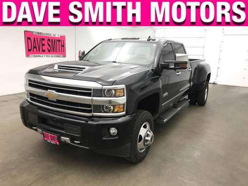 2018 Chevrolet Silverado Diesel 4x4 4WD Chevy High Country Crew Cab... for sale in Kellogg, MT