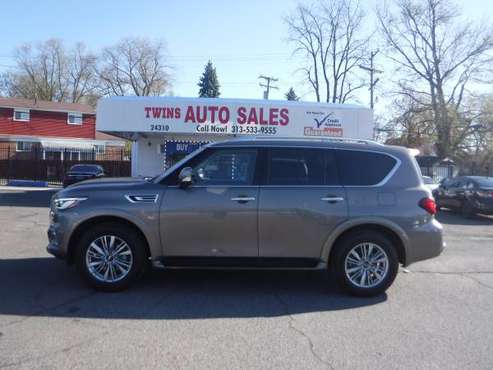 2019 INFINITI QX80 LUXE**FULLY LOADED**ONE OWNER CLEAN CAR FAX**PRICED for sale in DETRIOT, MI