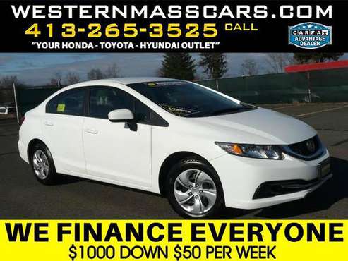 2014 HONDA CIVIC*FULLY SERVICED*RUNS LIKE NEW!!!!!!!!!! - cars &... for sale in Springfield, MA