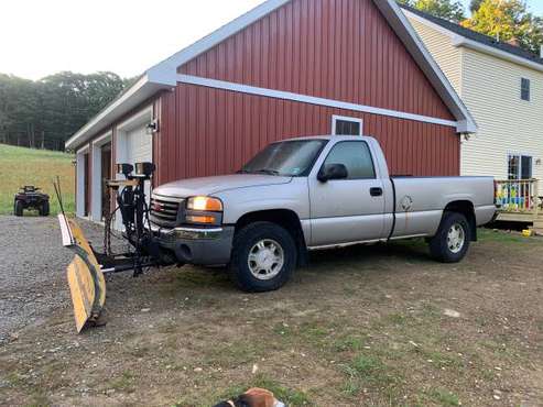 2004 GMC Sierra 1500 with Fisher Plow for sale in Cheshire, MA