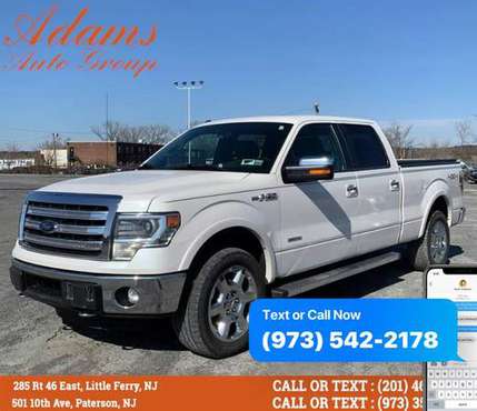 2014 Ford F-150 F150 F 150 4WD SuperCrew 145 Lariat for sale in Paterson, NY