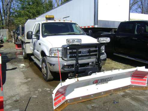 2005 F350 4x4 Plow and Spreader - cars & trucks - by owner - vehicle... for sale in Georgetown, NY