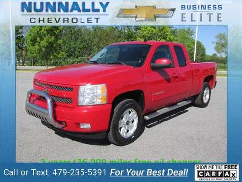 2011 Chevy Chevrolet Silverado 1500 LT pickup Victory Red - cars & for sale in Bentonville, AR