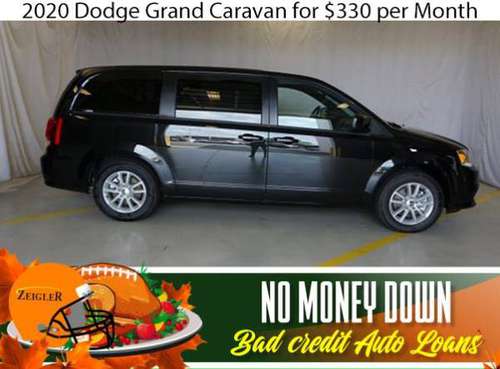 $330/mo 2020 Dodge Grand Caravan Bad Credit & No Money Down OK -... for sale in Bloomingdale, IL