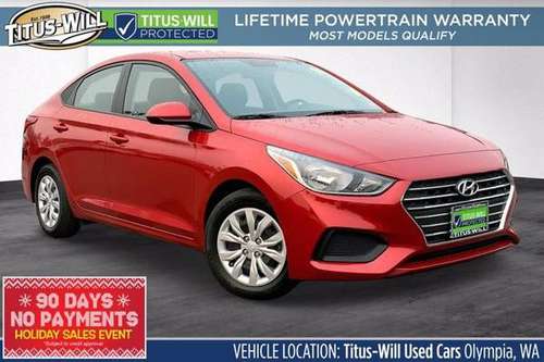 2019 Hyundai Accent SE Sedan - cars & trucks - by dealer - vehicle... for sale in Olympia, WA