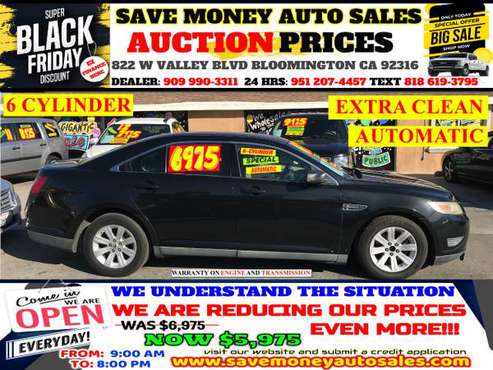 2011 FORD TAURUS>6 CYLDS>AUTOMATIC> CALL 24HR - cars & trucks - by... for sale in BLOOMINGTON, CA