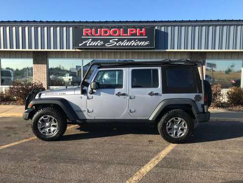 2014 Jeep Wrangler Unlimited Rubicon 4WD - cars & trucks - by dealer... for sale in Little Falls, MN