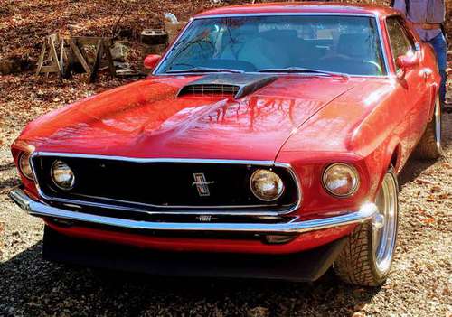 69 Mustang Red - cars & trucks - by owner - vehicle automotive sale for sale in Cosby, TN