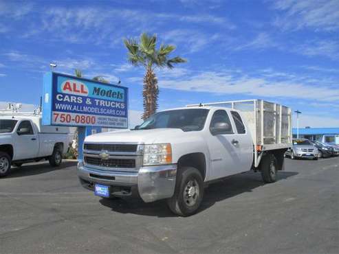 2008 Chevrolet Silverado 2500 HD Extended Cab Work Truck Flat Bed for sale in Tucson, NM