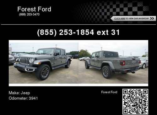 2020 Jeep Gladiator Overland - cars & trucks - by dealer - vehicle... for sale in Forest, MS