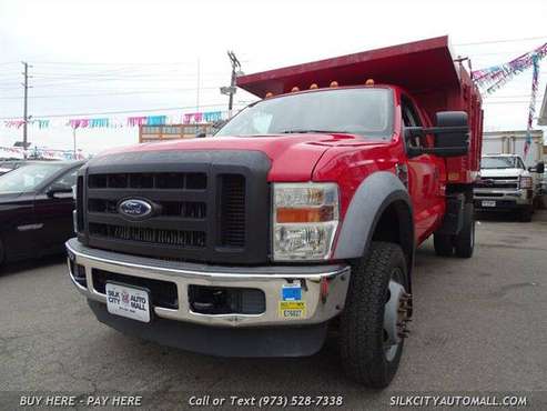 2008 Ford F-550 SD Extended Cab 4dr Landscape Dump STAKE Body for sale in Paterson, PA