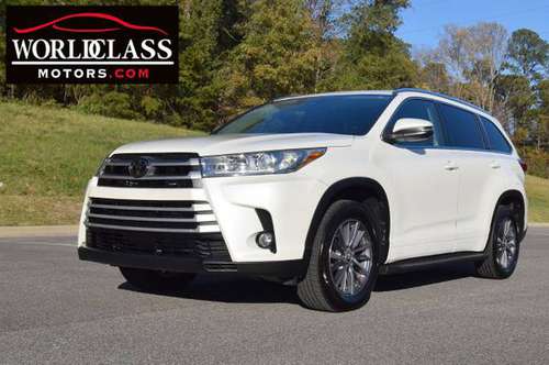 2018 *Toyota* *Highlander* *XLE V6 FWD* Blizzard Pea - cars & trucks... for sale in Gardendale, AL