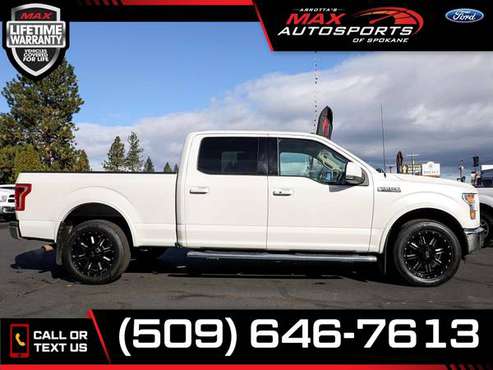 $536/mo - 2016 Ford F-150 MAXED OUT LARIAT - LIFETIME WARRANTY! -... for sale in Spokane, WA