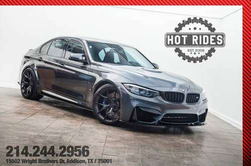 2018 *BMW* *M3* *Competition* *Pkg.* *Over* $25k In Upgrades - cars... for sale in Addison, OK
