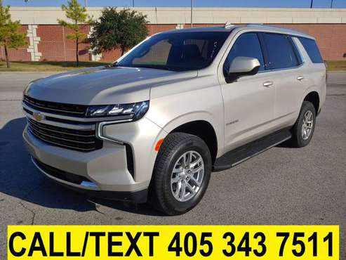 2021 CHEVROLET TAHOE LT ONLY 541 MILES! 3RD ROW! LEATHER! MINT COND!... for sale in Norman, TX