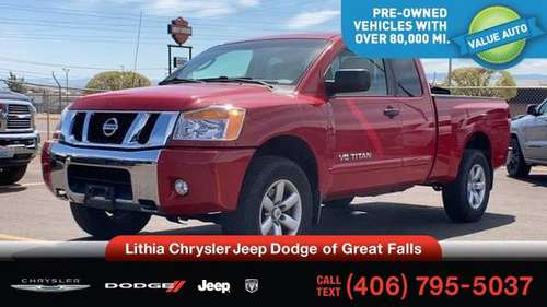 2010 Nissan Titan 4WD King Cab SWB SE - - by dealer for sale in Great Falls, MT