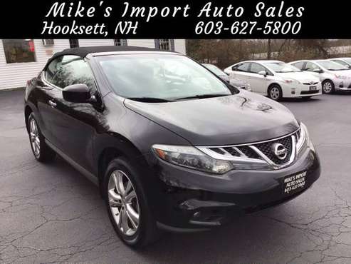 2011 Nissan Murano CrossCabriolet AWD convertible Low miles 90k -... for sale in Manchester, NH