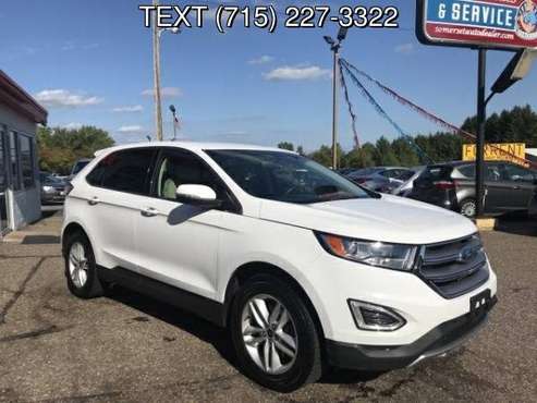 2016 FORD EDGE SEL - cars & trucks - by dealer - vehicle automotive... for sale in Somerset, WI