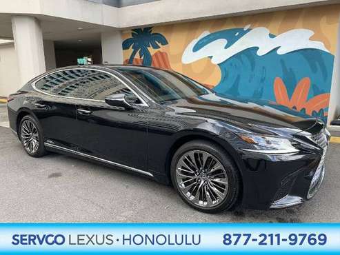 2018 Lexus LS 500h Sedan AWD, EQUIPPED WITH EVERYTHING + KITCHEN... for sale in Honolulu, HI