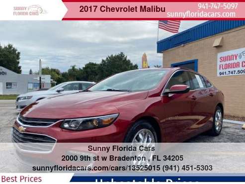 2017 Chevrolet Malibu 4dr Sdn LT w/1LT - We Finance Everybody!!! -... for sale in Bradenton, FL