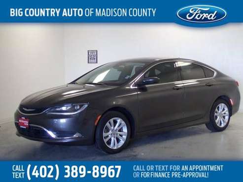 *2016* *Chrysler* *200* *4dr Sdn Limited FWD* for sale in Madison, IA