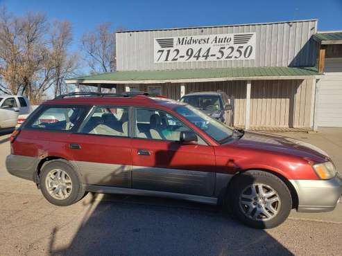 2002 SUBARU OUTBACK LEGACY - cars & trucks - by dealer - vehicle... for sale in Lawton, IA