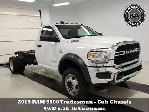 2019 RAM 5500 Tradesman - Cab Chassis - 4WD 6 7L I6 Cummins (648144) for sale in Dassel, MN