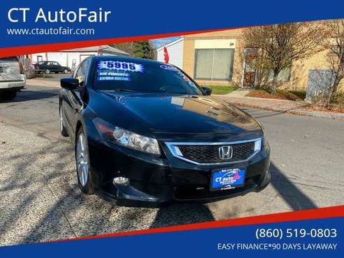 2008 *Honda* *Accord Coupe* *2dr V6 Manual EX-L* Bla - cars & trucks... for sale in West Hartford, CT