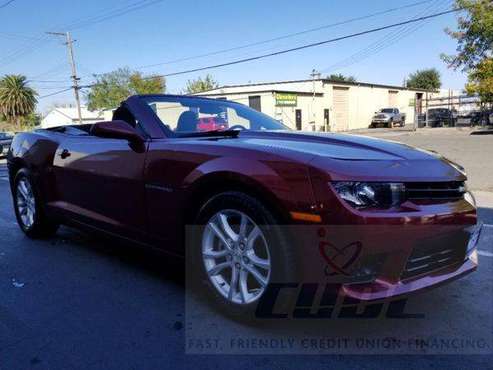 2014 Chevrolet Chevy Camaro LT 2dr Convertible w/1LT ALL CREDIT... for sale in Sacramento , CA