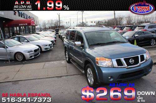 2012 Nissan Armada Platinum **Guaranteed Credit Approval** for sale in Inwood, NY