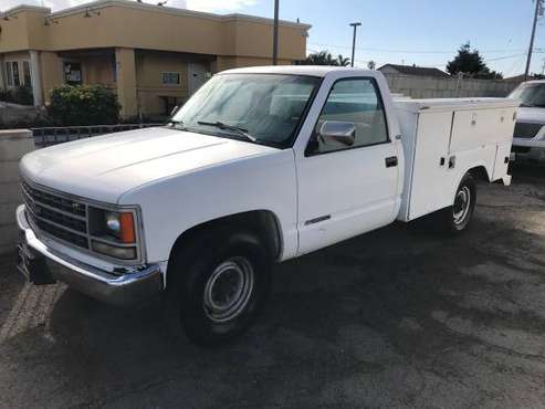 91 Chevy 2500 Utility Truck - cars & trucks - by dealer - vehicle... for sale in Guadalupe, CA