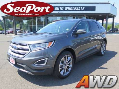 2016 Ford Edge Titanium AWD Four Door SUV Loaded with Options for sale in Portland, OR