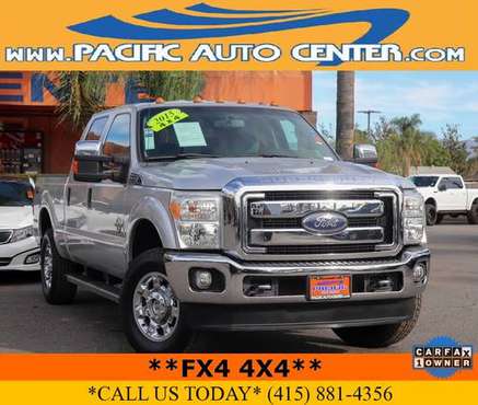 2015 Ford F250 Diesel XLT Crew Cab 4x4 #33810 - cars & trucks - by... for sale in Fontana, CA