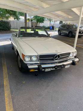 1984 Mercedes 380 SL Convertible (price reduced) for sale in SAINT PETERSBURG, FL