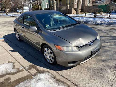 2006 Honda Civic LX 2dr Coupe w/Manual - - by dealer for sale in Maywood, IL