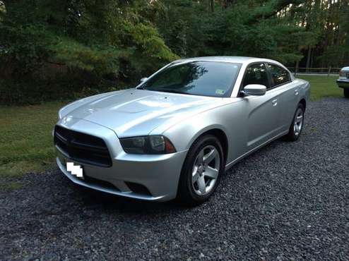 2012 Dodge Charger Hemi Pursuit Silver Unmarked Excellent Condition for sale in Fredericksburg, VA