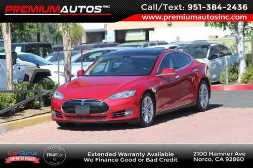 2014 Tesla Model S Electric 85 - ALL GLASS PANORAMIC ROOF Hatchback... for sale in Norco, CA