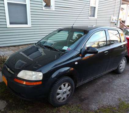 05 Chevy Aveo - Runs but won t pass inspection - - by for sale in Batavia, NY