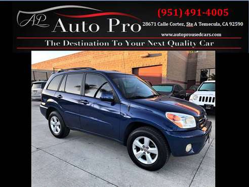 ***2005 TOYOTA RAV4* L PKG* 1 OWNER CLEAN TITLE & CARFAX*** - cars &... for sale in Temecula, CA