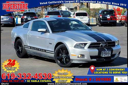 2014 FORD MUSTANG GT COUPE-EZ FINANCING-LOW DOWN! - cars & trucks -... for sale in El Cajon, CA