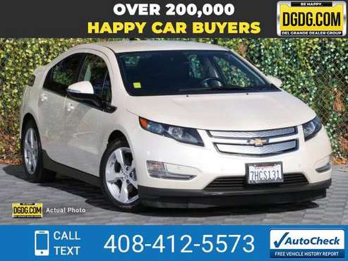 2014 Chevy Chevrolet Volt Base hatchback White Diamond Pearl for sale in San Jose, CA