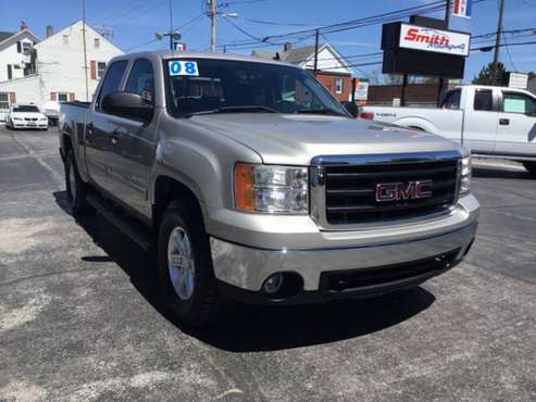 2008 GMC Sierra 1500 4WD Crew Cab 143 5 SLT - - by for sale in Hanover, PA