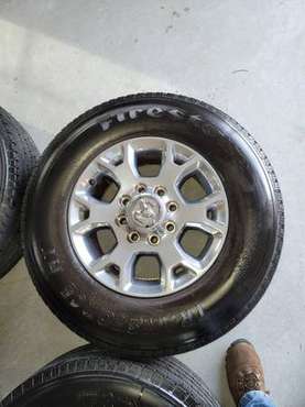 Dodge 2500 Rim and Tires - cars & trucks - by owner - vehicle... for sale in Wake Forest, NC