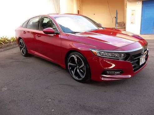 One Owner / 2018 Honda Accord Sedan Sport 1.5T / On Sale For - cars... for sale in Kailua, HI