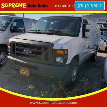 2012 FORD EXTENDED ECONOLINE CARGO VAN E-350 SUPER DUTY EXT... for sale in Abington, MA