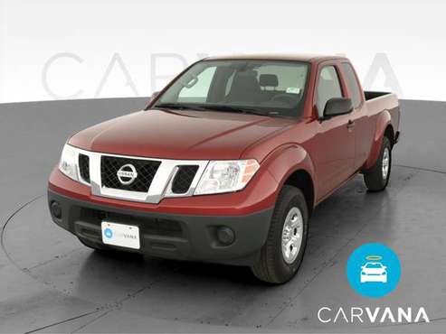 2018 Nissan Frontier King Cab S Pickup 2D 6 ft pickup Red - FINANCE... for sale in Visalia, CA