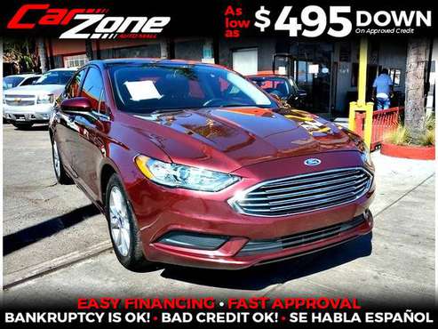 2017 Ford Fusion SE - cars & trucks - by dealer - vehicle automotive... for sale in south gate, CA