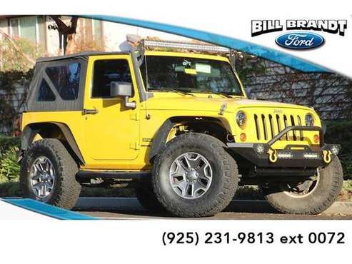 2011 Jeep Wrangler SUV Sport 2D Sport Utility (Yellow) for sale in Brentwood, CA